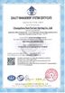 चीन CHANGZHOU NANTAI GAS SPRING CO., LTD. प्रमाणपत्र